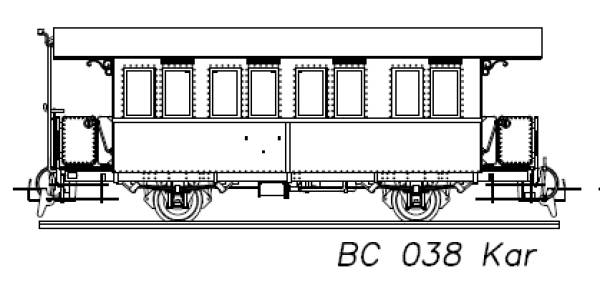 Lok-Schlosserei - Personenwagen Kar 038